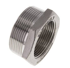 2'' NPT x 1 1/2'' NPT M/F RVS Verloopring 16 Bar
