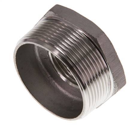 R 2'' x Rp 1'' M/F RVS Verloopring 16 Bar