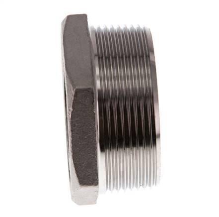 R 2'' x Rp 1'' M/F RVS Verloopring 16 Bar