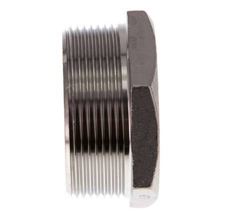R 2'' x Rp 1 1/4'' M/F RVS Verloopring 16 Bar