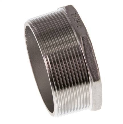 R 2 1/2'' x Rp 2'' M/F RVS Verloopring 16 Bar