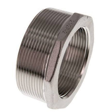 R 2 1/2'' x Rp 2'' M/F RVS Verloopring 16 Bar