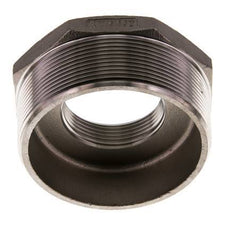 R 3'' x Rp 1 1/2'' M/F RVS Verloopring 16 Bar