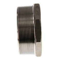 R 3'' x Rp 1 1/2'' M/F RVS Verloopring 16 Bar