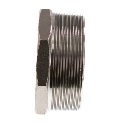 R 3'' x Rp 2'' M/F RVS Verloopring 16 Bar