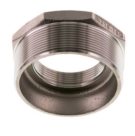 R 3'' x Rp 2'' M/F RVS Verloopring 16 Bar