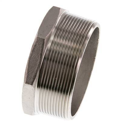 R 3'' x Rp 2 1/2'' M/F RVS Verloopring 16 Bar