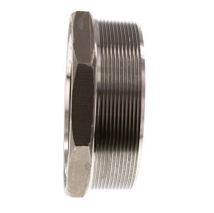 R 4'' x Rp 3'' M/F RVS Verloopring 16 Bar
