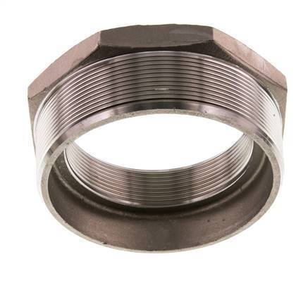 R 4'' x Rp 3'' M/F RVS Verloopring 16 Bar