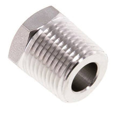 1/2'' NPT x 1/4'' NPT M/F RVS Verloopring 210 Bar - Hydrauliek