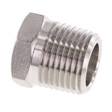 1/2'' NPT x 3/8'' NPT M/F RVS Verloopring 210 Bar - Hydrauliek