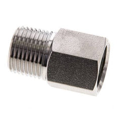 1/2'' NPT x 1/2'' NPT M/F RVS Extension 345 Bar - Hydrauliek