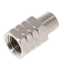 R 1/8'' x 1/8'' NPT M/F Stainless steel Reducing Ring 40 Bar - Hydraulic