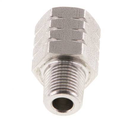 R 1/8'' x 1/8'' NPT M/F Stainless steel Reducing Ring 40 Bar - Hydraulic