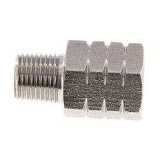 R 1/8'' x 1/8'' NPT M/F Stainless steel Reducing Ring 40 Bar - Hydraulic