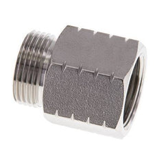 G 3/4'' x 3/4'' NPT M/F RVS Verloopring 40 Bar - Hydrauliek