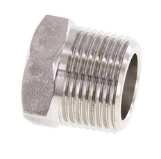 3/4'' NPT x 1/2'' NPT M/F RVS Verloopring 170 Bar - Hydrauliek