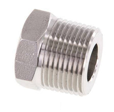 3/4'' NPT x 3/8'' NPT M/F RVS Verloopring 170 Bar - Hydrauliek