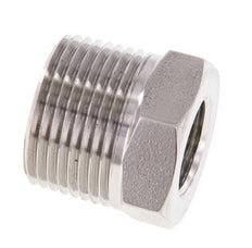3/4'' NPT x 3/8'' NPT M/F RVS Verloopring 170 Bar - Hydrauliek