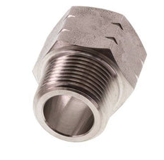 3/4'' NPT x G 3/4'' M/F RVS Verloopring 40 Bar - Hydrauliek