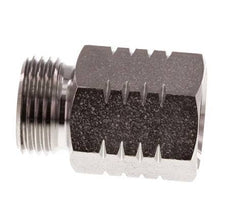 G 3/8'' x 3/8'' NPT M/F RVS Verloopring 40 Bar - Hydrauliek