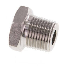 3/8'' NPT x 1/8'' NPT M/F RVS Verloopring 210 Bar - Hydrauliek