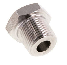 3/8'' NPT x 1/8'' NPT M/F RVS Verloopring 210 Bar - Hydrauliek