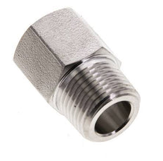 3/8'' NPT x 3/8'' NPT M/F RVS Extension 345 Bar - Hydrauliek