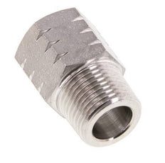 R 3/8'' x 3/8'' NPT M/F RVS Verloopring 40 Bar - Hydrauliek