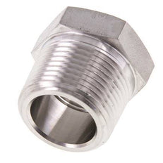 1'' NPT x 3/4'' NPT M/F Stainless steel Reducing Ring 140 Bar - Hydraulic