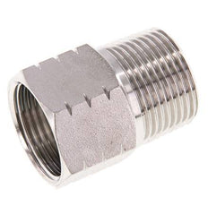 R 1'' x 1'' NPT M/F RVS Verloopring 40 Bar - Hydrauliek