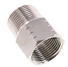 R 1'' x 1'' NPT M/F RVS Verloopring 40 Bar - Hydrauliek