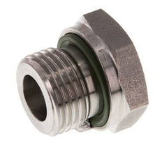 G 1/2'' x G 1/4'' M/F RVS Neusstuk 630 Bar - Hydrauliek
