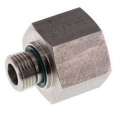 G 1/2'' x G 1'' M/F RVS Neusstuk 400 Bar - Hydrauliek