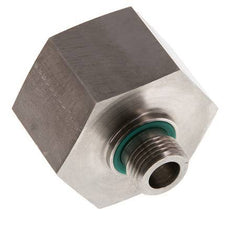 G 1/2'' x G 1 1/4'' M/F RVS Neusstuk 400 Bar - Hydrauliek