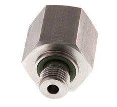 G 1/4'' x G 1/2'' M/F RVS Neusstuk 630 Bar - Hydrauliek