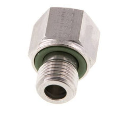 G 1/4'' x G 1/8'' M/F RVS Neusstuk 630 Bar - Hydrauliek