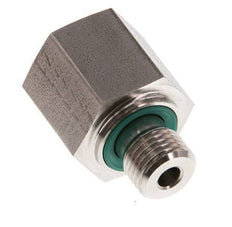 G 1/4'' x G 3/8'' M/F RVS Neusstuk 630 Bar - Hydrauliek