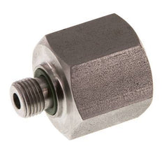 G 1/8'' x G 3/8'' M/F Stainless steel Reducing Adapter 630 Bar - Hydraulic