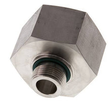 G 3/4'' x G 1 1/2'' M/F RVS Neusstuk 315 Bar - Hydrauliek