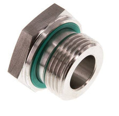 G 1'' x G 1/2'' M/F RVS Neusstuk 400 Bar - Hydrauliek