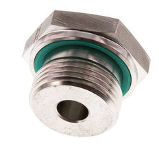 G 1'' x G 1/4'' M/F RVS Neusstuk 400 Bar - Hydrauliek