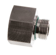 G 1'' x G 1 1/4'' M/F Stainless steel Reducing Adapter 400 Bar - Hydraulic