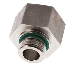 G 1'' x G 1 1/4'' M/F Stainless steel Reducing Adapter 400 Bar - Hydraulic
