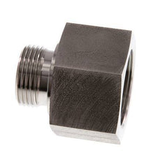 G 1'' x G 1 1/4'' M/F Stainless steel Reducing Adapter 400 Bar - Hydraulic