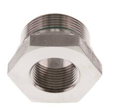 G 1 1/2'' x G 1'' M/F RVS Neusstuk 315 Bar - Hydrauliek