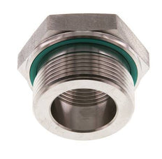G 1 1/2'' x G 1'' M/F RVS Neusstuk 315 Bar - Hydrauliek