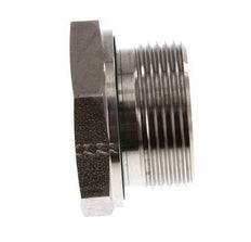 G 1 1/4'' x G 3/4'' M/F RVS Neusstuk 400 Bar - Hydrauliek