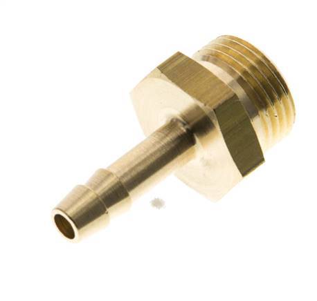 G 3/8'' Male x 6mm Brass Hose barb 16 Bar [5 Pieces]