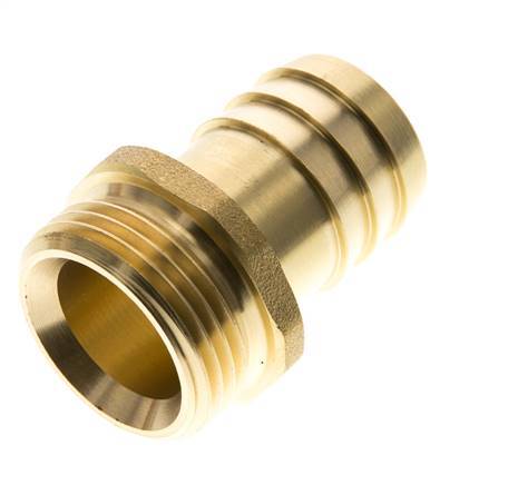 G 1'' Male x 25mm Brass Hose barb 16 Bar